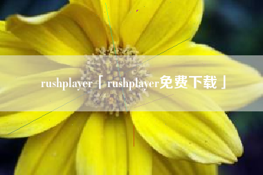 rushplayer「rushplayer免费下载」