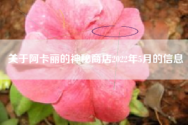 关于阿卡丽的神秘商店2022年5月的信息