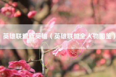 英雄联盟新英雄（英雄联盟全人物图鉴）