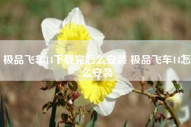 极品飞车14下载完怎么安装 极品飞车14怎么安装
