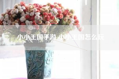 小小王国手游 小小王国怎么玩