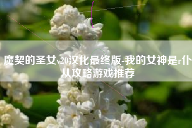魔契的圣女v20汉化最终版-我的女神是r仆从攻略游戏推荐