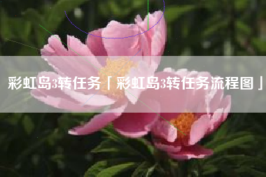 彩虹岛3转任务「彩虹岛3转任务流程图」
