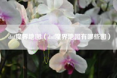 dnf魔界地图（dnf魔界地图有哪些图）