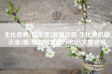 生化危机7启示录2视频攻略-生化危机启示录2第1章视频攻略CM和BN完整视频