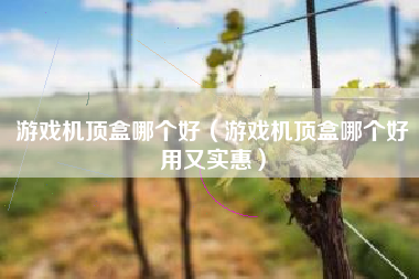 游戏机顶盒哪个好（游戏机顶盒哪个好用又实惠）
