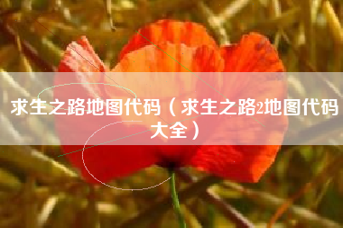 求生之路地图代码（求生之路2地图代码大全）