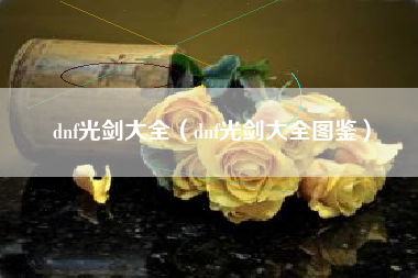 dnf光剑大全（dnf光剑大全图鉴）