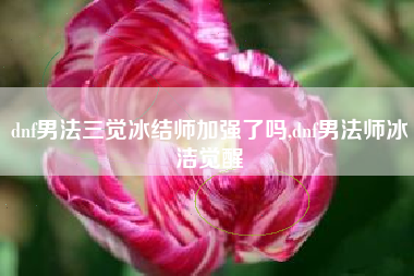 dnf男法三觉冰结师加强了吗,dnf男法师冰洁觉醒