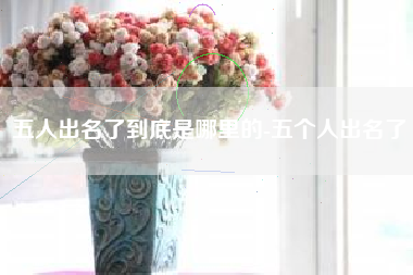 五人出名了到底是哪里的-五个人出名了