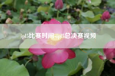 ipl5比赛时间-ipl5总决赛视频