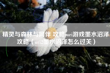 精灵与森林与同伴 攻略-ori游戏墨水沼泽攻略（ori2墨水沼泽怎么过关）