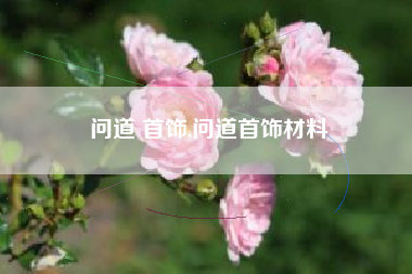 问道 首饰,问道首饰材料