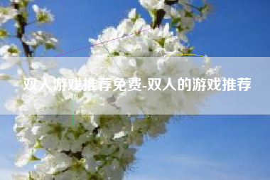 双人游戏推荐免费-双人的游戏推荐