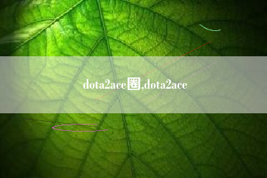 dota2ace圈,dota2ace