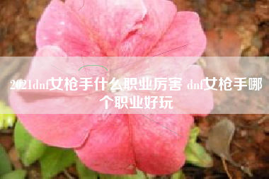 2021dnf女枪手什么职业厉害 dnf女枪手哪个职业好玩