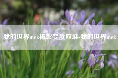 我的世界mek核裂变反应堆-我的世界mek