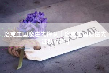 洛克王国魔法先锋队「洛克王国魔法先锋队在哪」