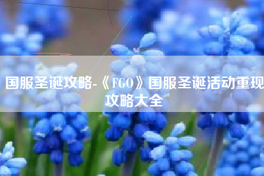 国服圣诞攻略-《FGO》国服圣诞活动重现攻略大全
