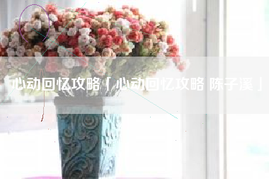 心动回忆攻略「心动回忆攻略 陈子溪」