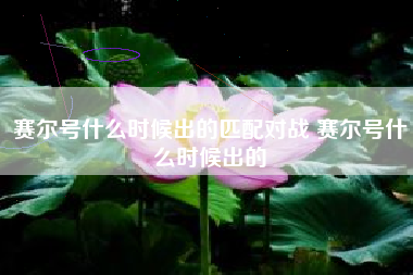 赛尔号什么时候出的匹配对战 赛尔号什么时候出的