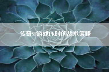 传奇SF游戏PK时的战术策略