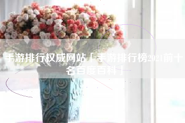 手游排行权威网站「手游排行榜2021前十名百度百科」