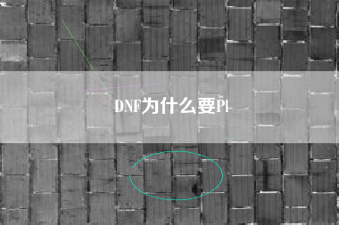 DNF为什么要Pl
