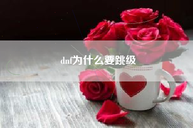 dnf为什么要跳级
