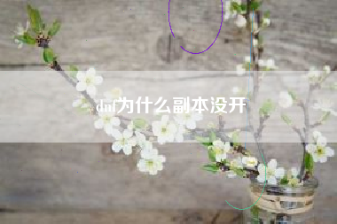 dnf为什么副本没开