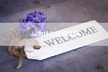 dnf为什么段位共享