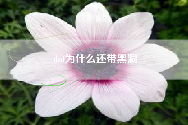dnf为什么还带黑洞