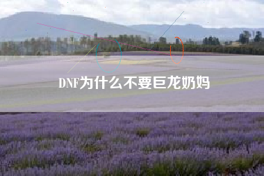 DNF为什么不要巨龙奶妈